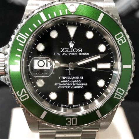 rolex verde ghiera verde